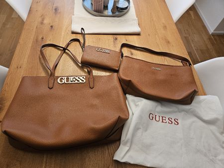 Guess Taschen Set - Shopper, Innentasche & Portemonnaie