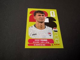 Panini FIFA Fussball WM 2026 Sticker Manaf Younis IRQ 8