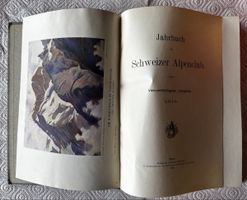 Jahrbuch Schweizer Alpenclub, Jahrgang 1919