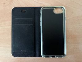 Neue Hülle Aufklappbar für iPhone 7 und 8 und SE 2+3 Genera.