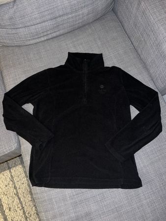 46 Nord/46N Schwarzer Fleece Pulli Gr. S bequem