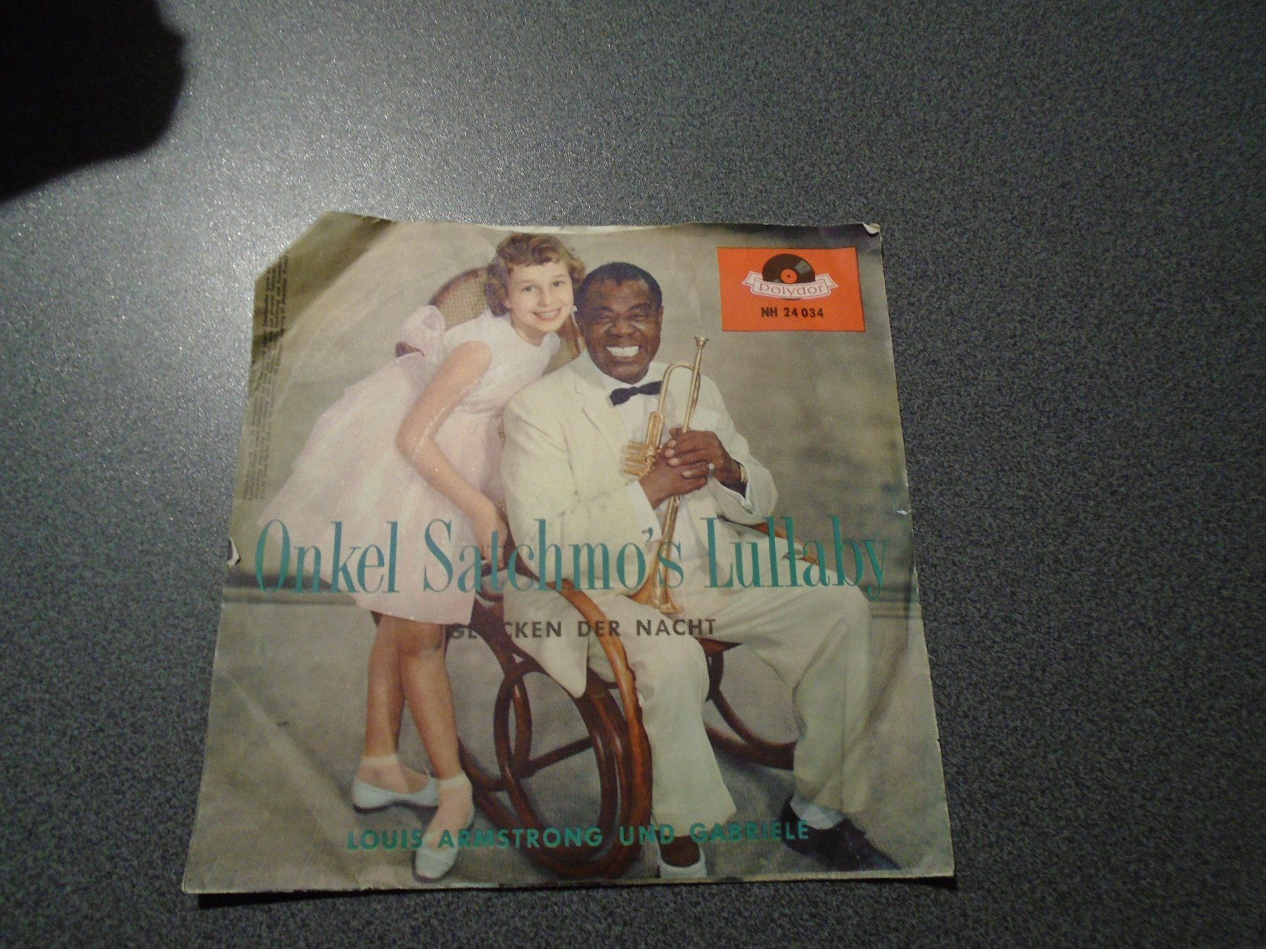 Dischi in vinile: Singel Louis Armstrong und Gabriele – Usato da Zürich venduto da abraxas1291