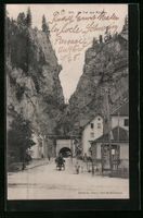 Le Col des Roches, Häuser am Tunnel-Ein