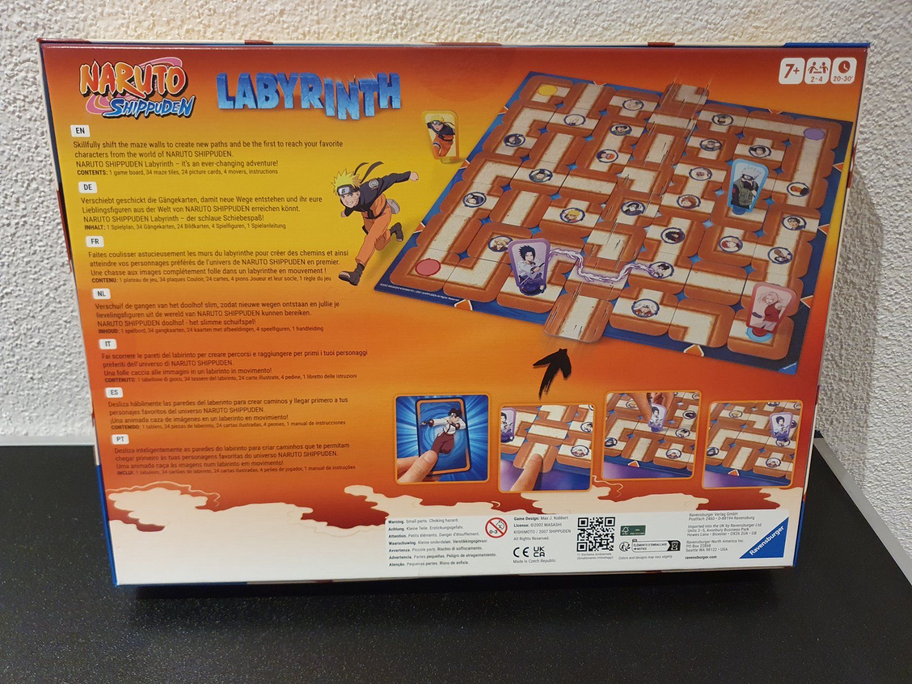 Giochi: Neu - Ravensburger - Labyrinth - Naruto – Nuovo e nell'imballaggio originale da Dagmersellen venduto da Jarsetz_Restposten 1