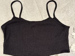 Damen Top bauchfrei, Gr. xs