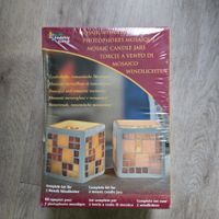 Hobby Time Mosaik Windlichter Set 2 Stück neu