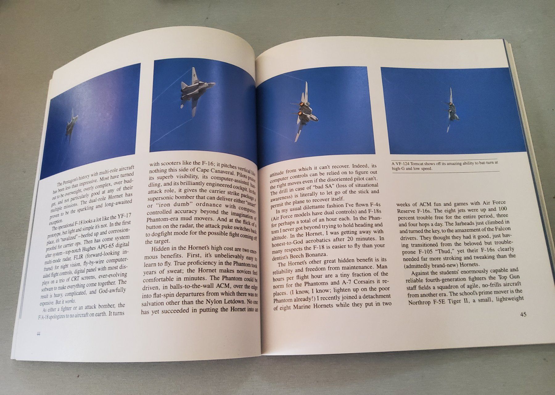 Libri: Aviatikbuch TOP GUN englisch 1987 – Usato da Grüningen venduto da VENOM59 3