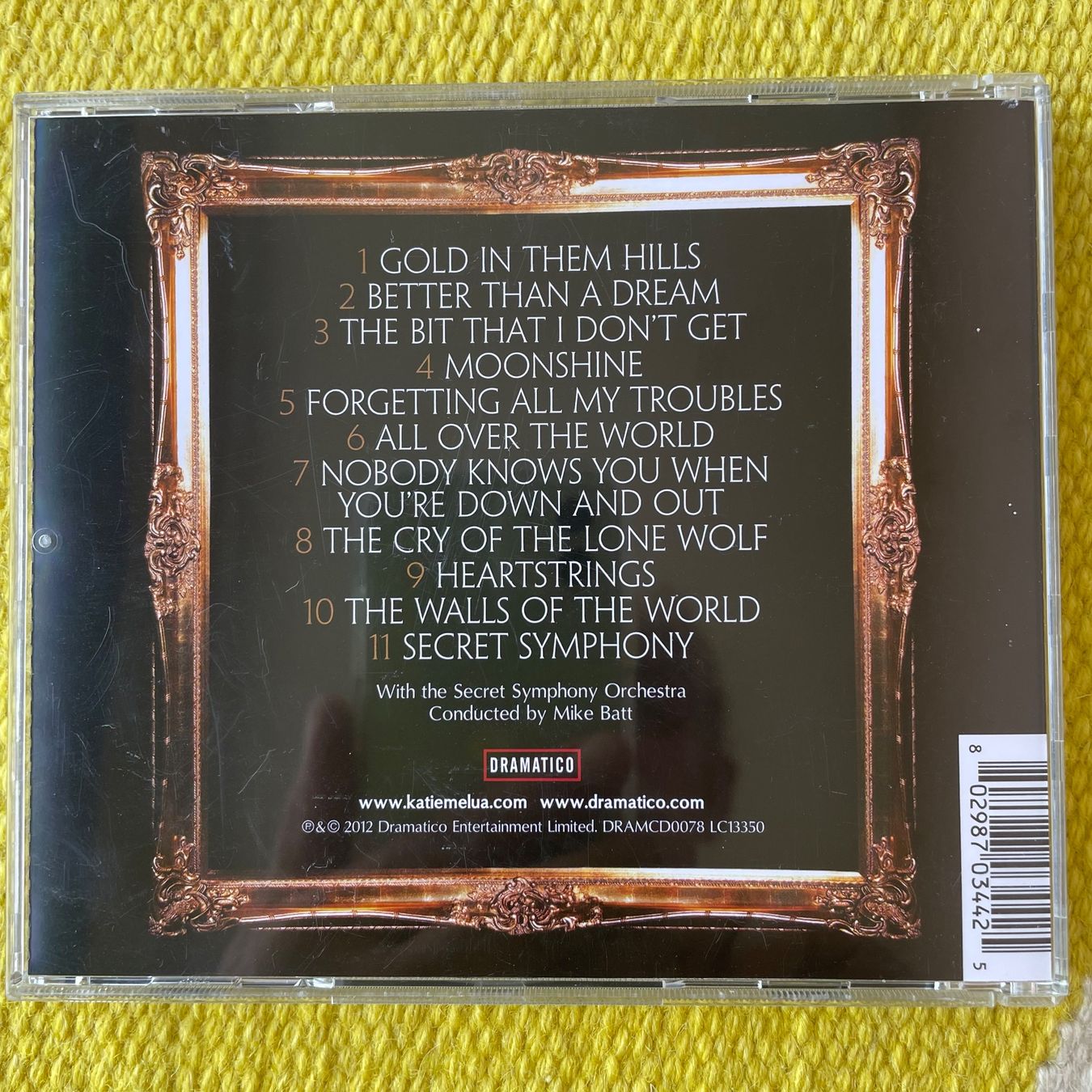 CD: KATIE MELUA-SECRET SYMPHONY – Usato da Rorschacherberg venduto da CD-Roli 1
