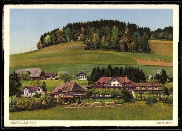 Cartoline postali: AK Walkringen, Rüttihubel-Bad – Usato da Berlin venduto da bartko-reher