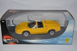 Ferrari Dino 246 GTS , Hot Wheels , 1:18