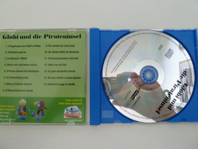 CD: Globi und die Pirateninsel – Usato da Au ZH venduto da sikoku 1