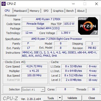 Composants électroniques: Ryzen 7 2700x AMD Prozessor – D'occasion à Luzern par Alles15stutz 3