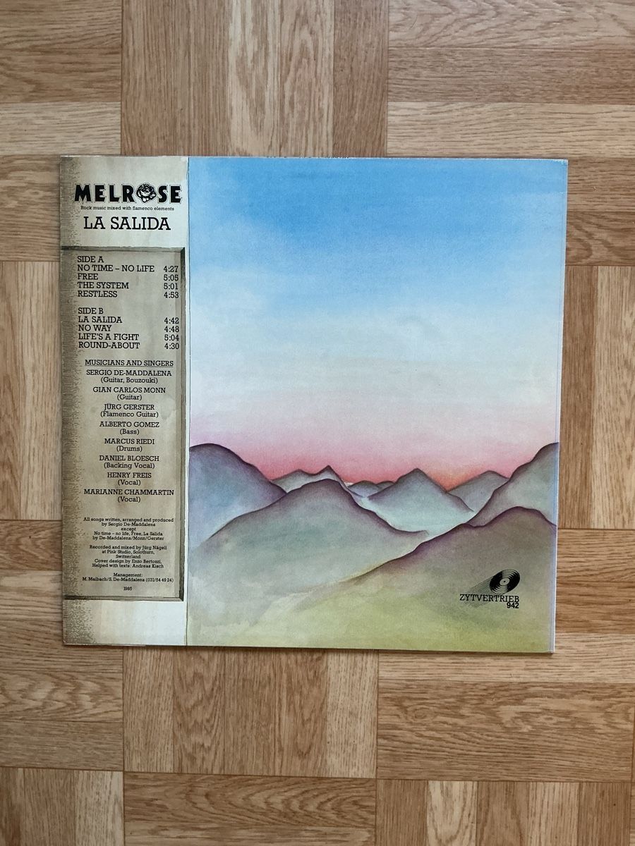 Dischi in vinile: Melrose / La salida – Nuovo (secondo la descrizione) da Kreuzlingen venduto da Schuggerman 1