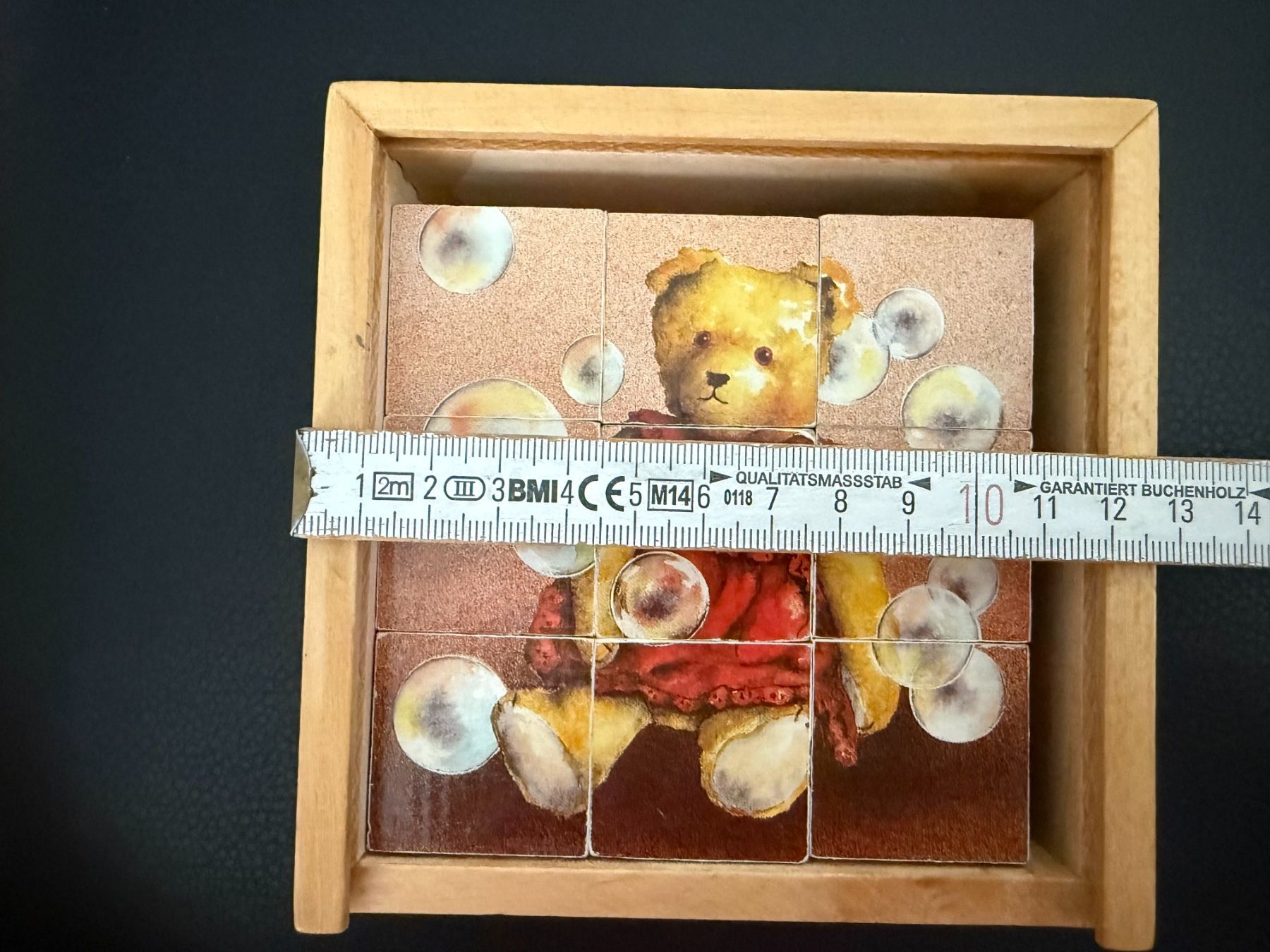 Puzzle: Würfelpuzzle  Holz  Puzzle  Bär – Usato da Subingen venduto da ArtBead 4