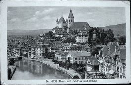 THUN mit Schloss und Kirche
