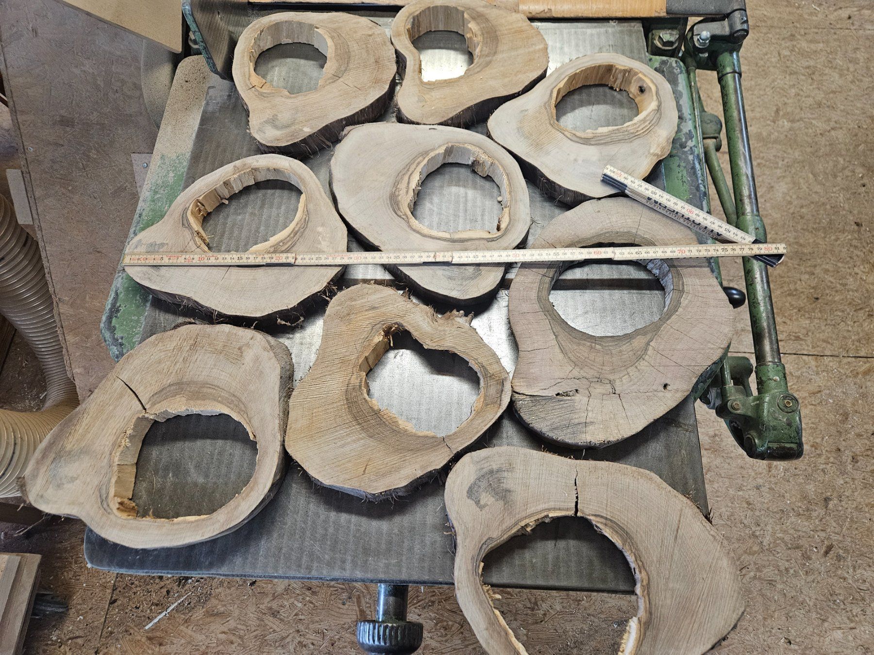 Holzartikel: Nussabum Holz Baumscheiben – Neu (gemäss Beschreibung) aus Schangnau von egli6.2 2