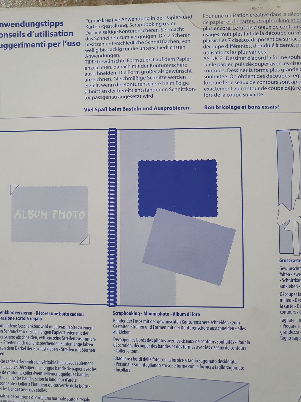 Kit bricolage: Konturen - Scheren Set, Bastel Schere – Usato da Staffelbach venduto da anit77 3