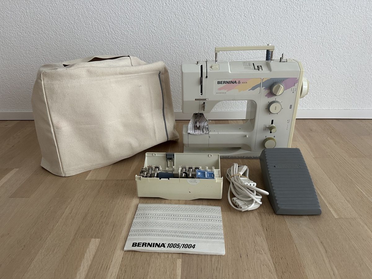 Bernina Nähmaschinen: Bernina 1005 - Top Zustand – Gebraucht aus Schaffhausen von pinca19