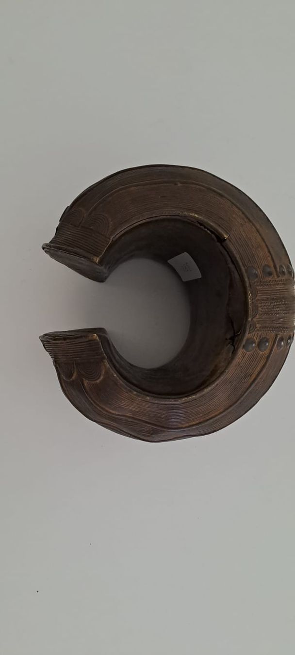 Sculture & Statue: Beinring Bronze Baule - Antik Elfenbeinküste – Usato da Zürich venduto da Michel1896 2