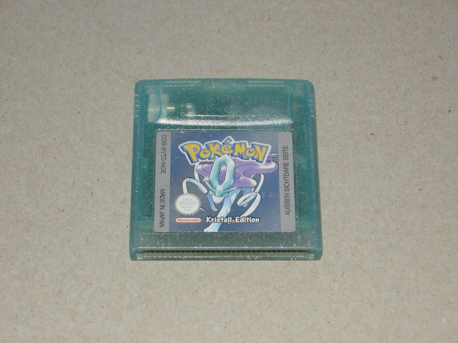 Pokémon Spiele: Pokémon Kristall Edition Nintendo Gameboy – Gebraucht aus Aarau von Pearlz