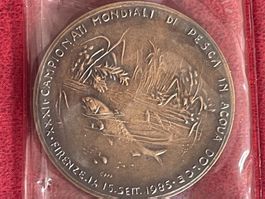 Medaglia commemorativa - Bronzo - Mondiali pesca