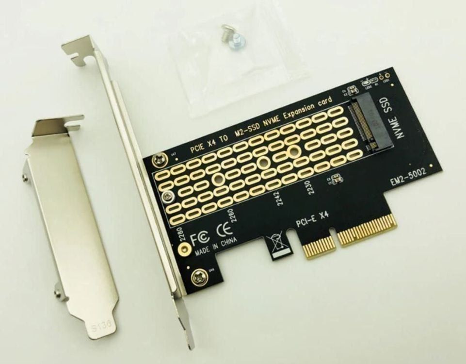 Unità & Adattatore: PCIe to M.2 NVMe Adapter – Nuovo e nell'imballaggio originale da Sursee venduto da allduino 5