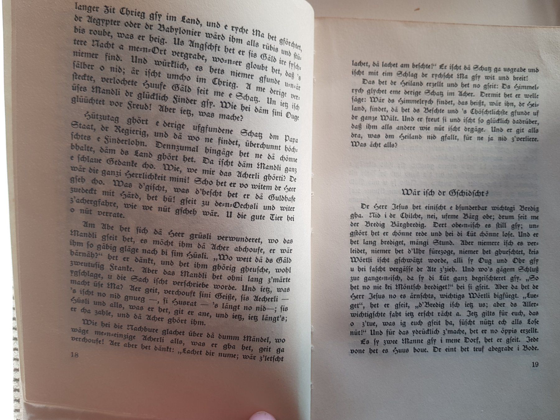 Bücher: antikes Buch: Bärndütschi Chinder Andachte 1947 Basel – Gebraucht aus Walterswil BE von Lonitti 4