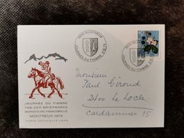 FDC Journée du Timbre 1973