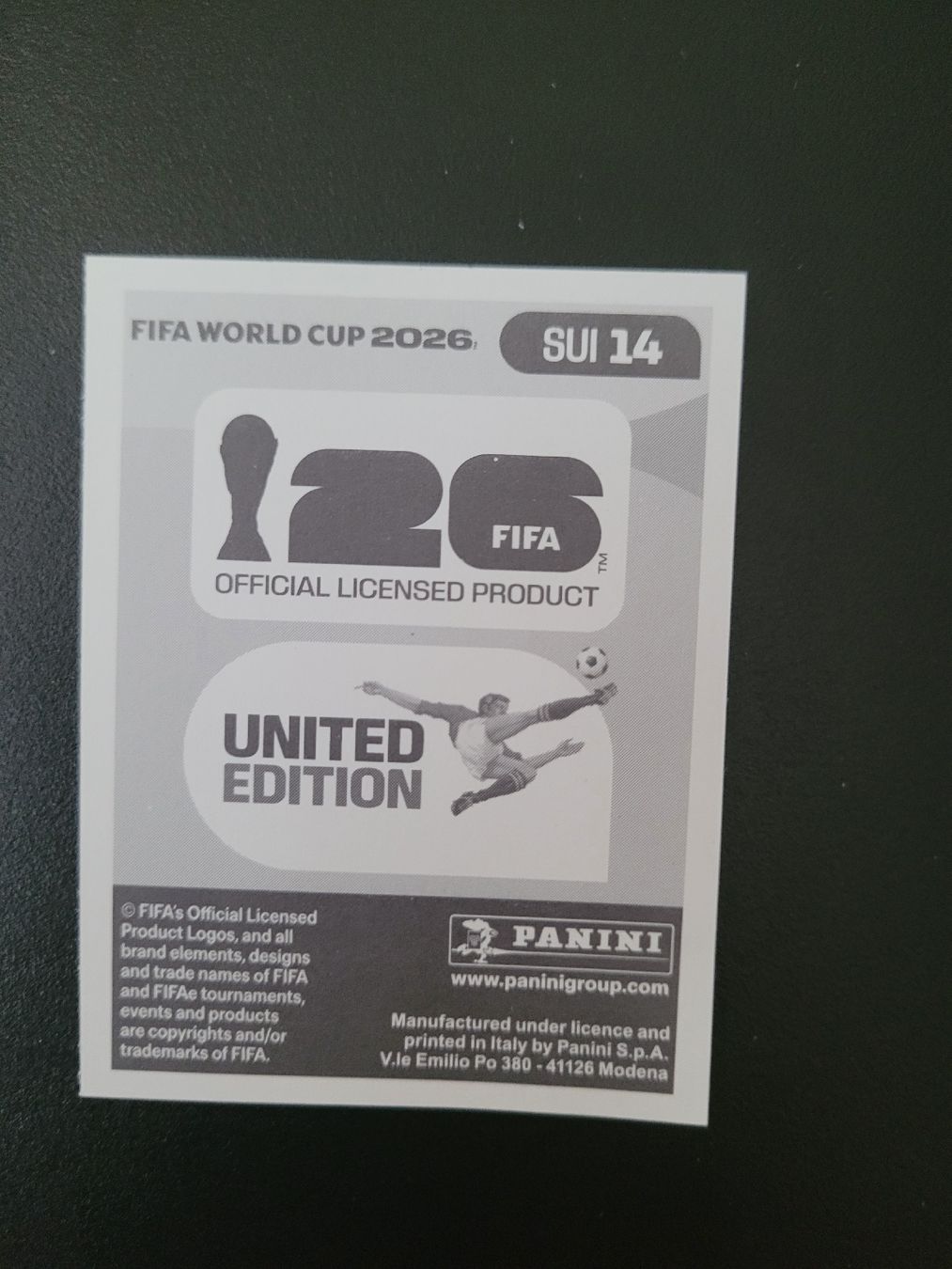 Panini Carte collezionabili: Panini World Cup 2026 Ardon Jashari – Nuovo (secondo la descrizione) da St-Maurice venduto da happy.family 1