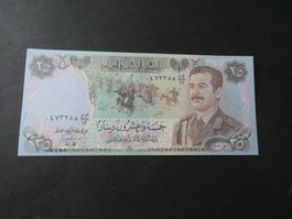 Irak, Propagandanote Sadam Hussein  ungefaltet