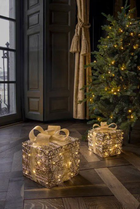 Tutte le decorazioni: LED-Weihnachtsdeko Battery Light / STT Giftbox – Usato da Opfikon venduto da BananaGio01 3