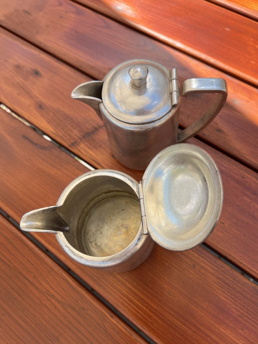 Set di piatti: Kaffeekanne, Hotelsilber, Gartenhotel Winterthur – Usato da winterthur venduto da Cw5 1