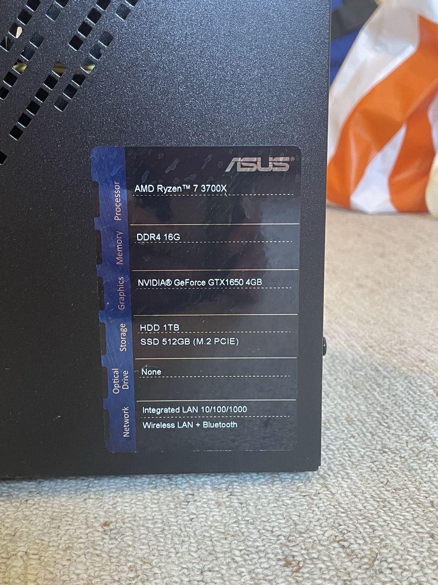 Asus PCs: Gaming PC QMD Ryzen 7 3700 X – D'occasion à Zürich par dim_52j6 1