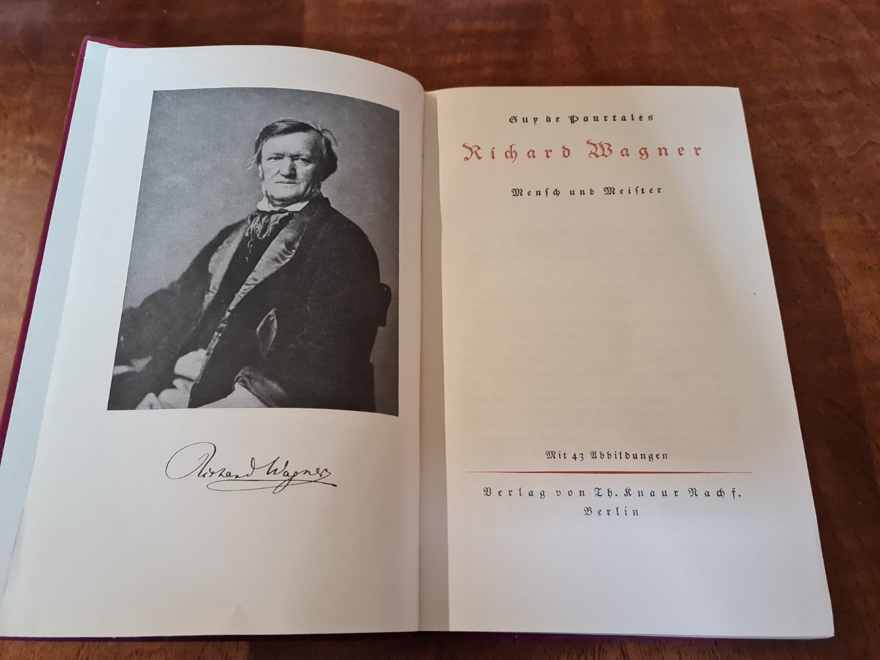 Libri: Pourtalés•Richard Wagner – Usato da Erstfeld venduto da Mario_boe0 1