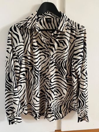 Zebra Bluse / Grösse M