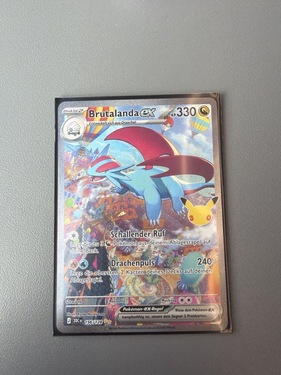 Pokémon Carte collezionabili: Pokemon 156/128 Brutalanda – Nuovo (secondo la descrizione) da Turtmann venduto da pat_w58r