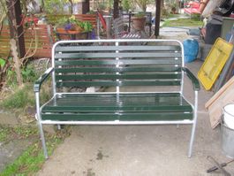 Bigla Gartenbank 2-Plätzer komplett NEU Esche CH