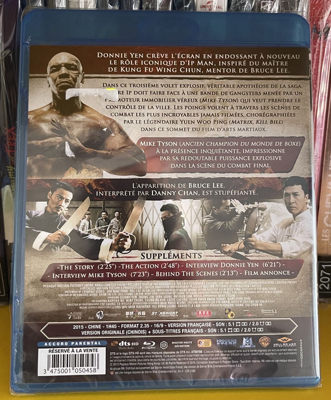 Tous les DVDs: Ip Man 3 (2015) - Blu-ray – Neuf avec emballage d'origine à Semsales par __Florian__ 2