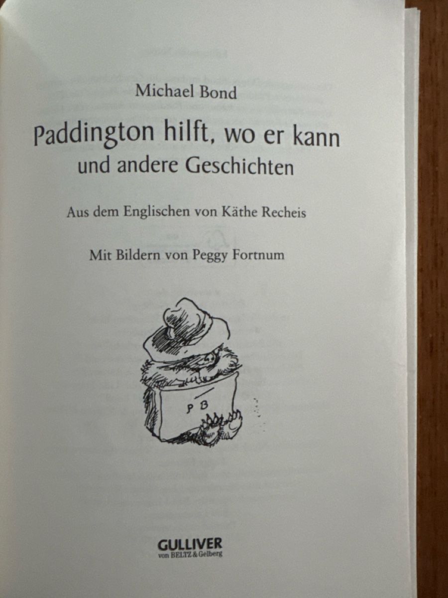 Libri: Michael Bond Paddington hilft, wo er kann – Usato da Hagendorn venduto da KALU27 2