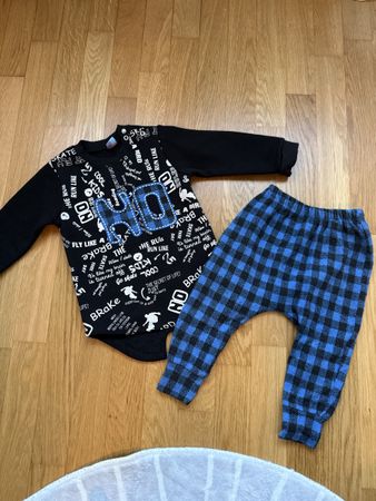 Minice Baby Set, Gr. 104, Schwarz/Blau, Top Zustand!