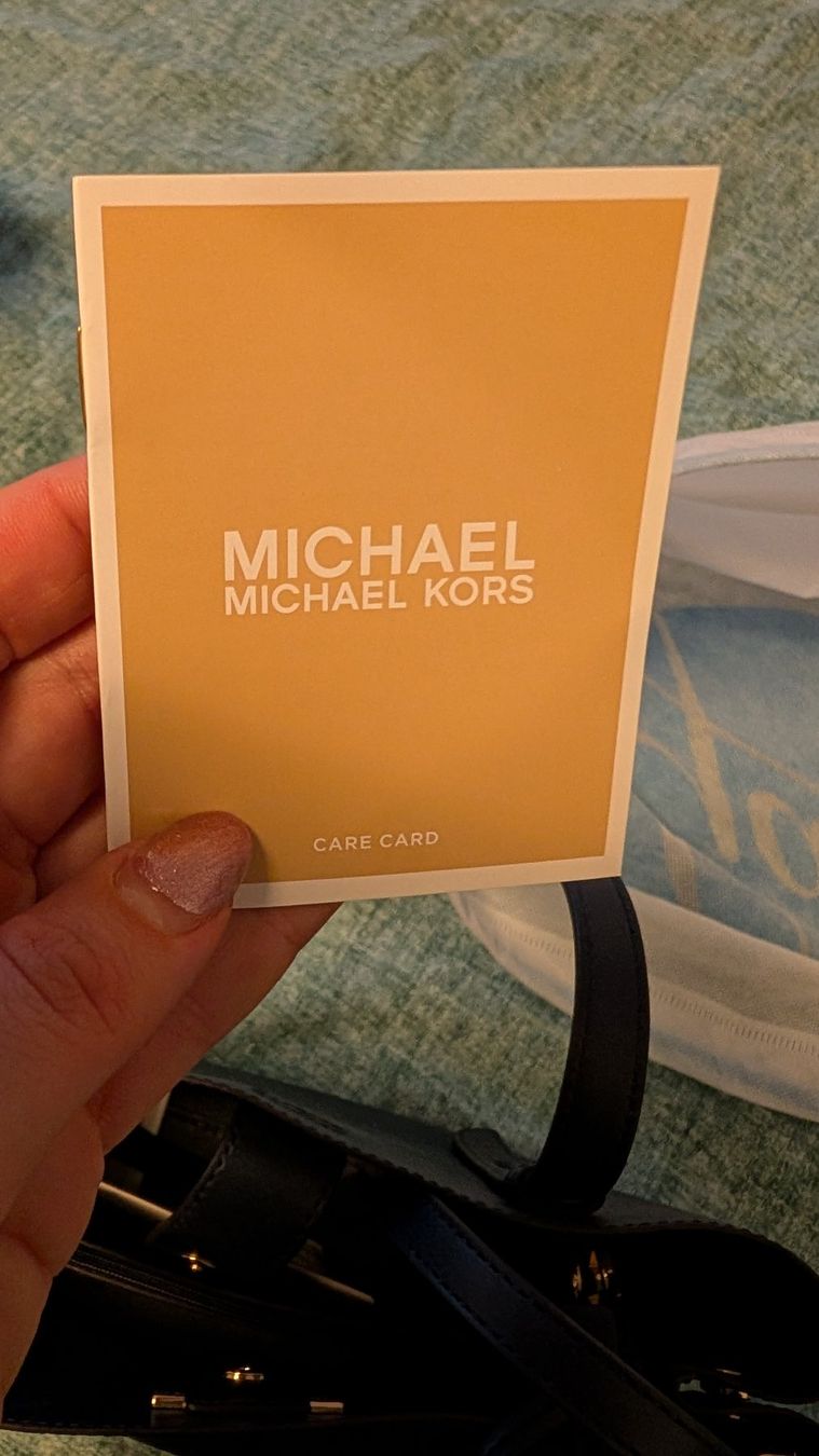 Michael Kors Borse da donna: Michael Kors Handtasche, blau-grau, neu – Nuovo e nell'imballaggio originale da Winkel venduto da AlinaAru 6