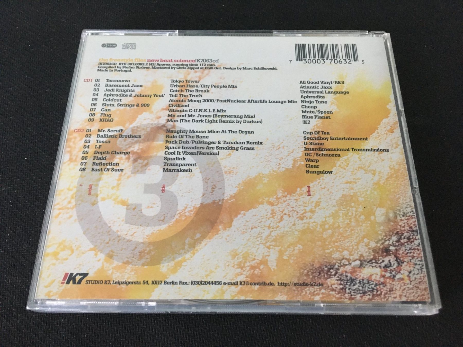CD: The Freestyle Files Vol.3 - New beat science -CD- 2cd – Usato da St.Gallen venduto da MedienJoe 2