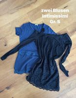 Damenblusen schwarz & dunkelblau Gr. S von Intimissimi