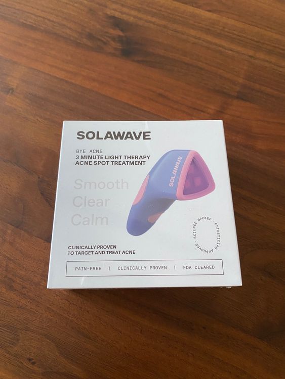 Solawave Bye Acne 3 Minute Light Therapy Acne Treatment Kaufen auf