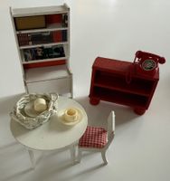 Superstylisches Puppenstubeninventar 70‘s