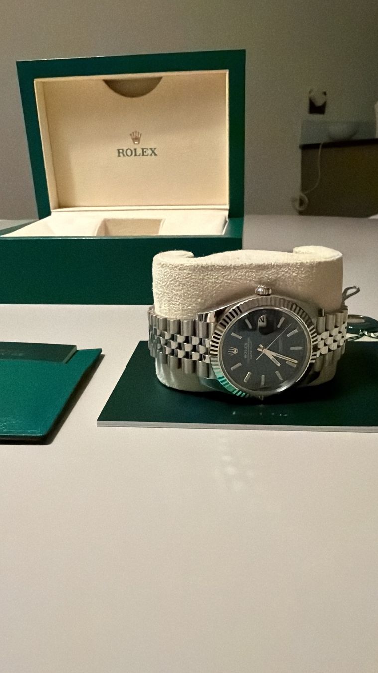 Rolex Orologi: ROLEX DATEJUST 41MM MOTIF BLUE – Usato da Cortaillod venduto da auraya22 1