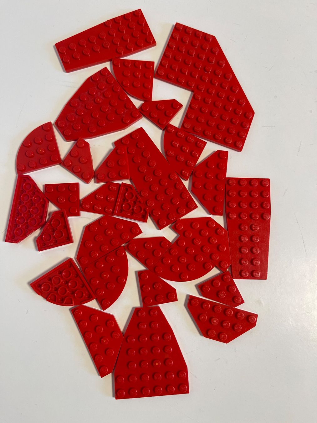 Lego Giocattoli: LEGO - Rote Platten – Usato da Gelterkinden venduto da cobra0110