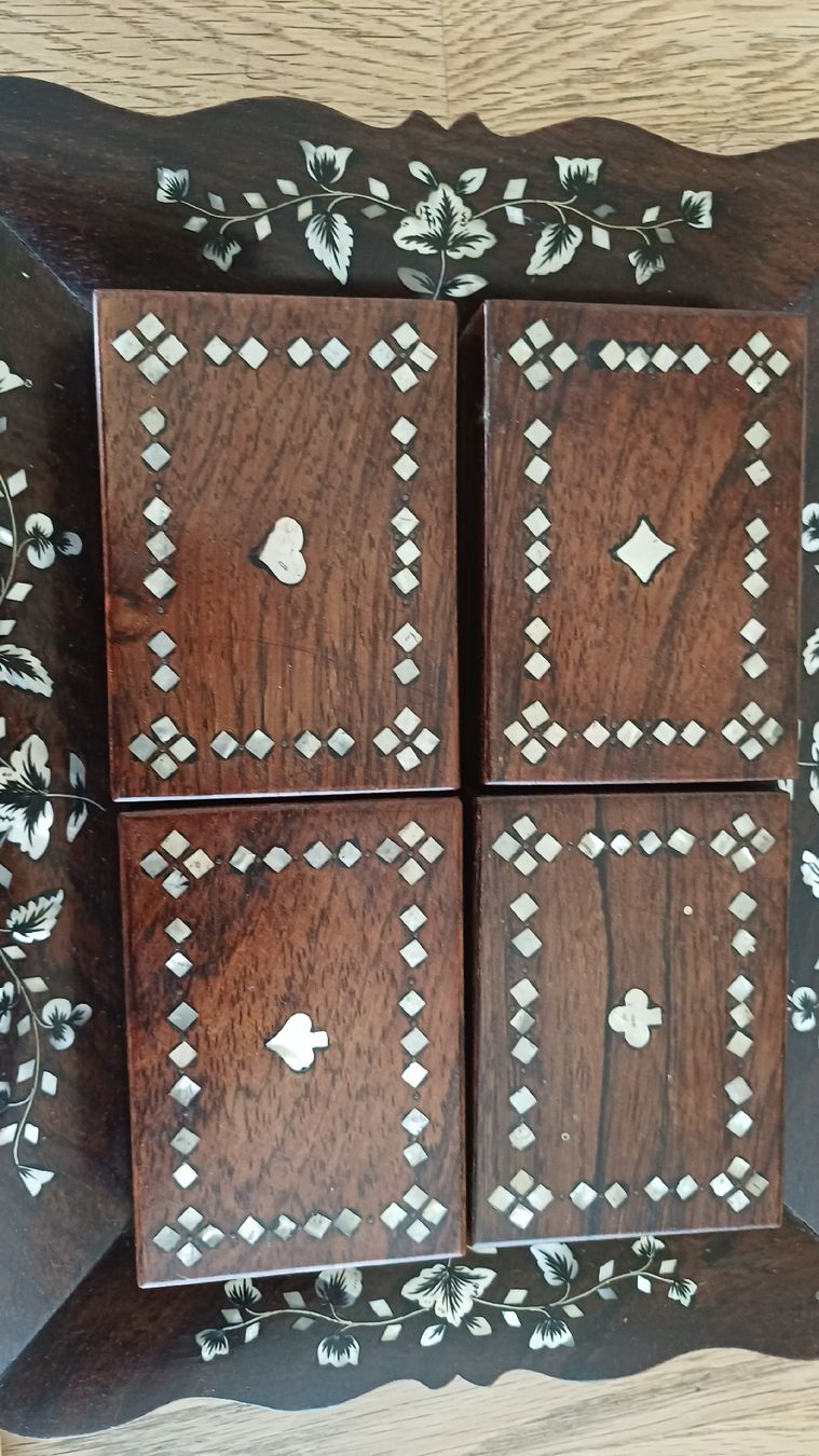 Giochi: Alte Spiel mit Tablar mit Holzboxen – Usato da Flawil venduto da Pinkmalibu 7