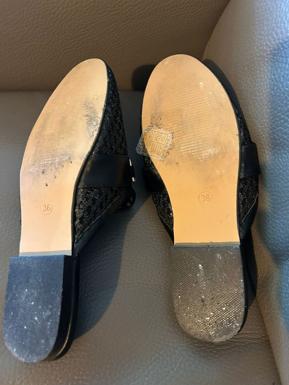 Scarpe da donna: Sabot nere La Flor n.36 – Usato da Melano venduto da H-Sara 1