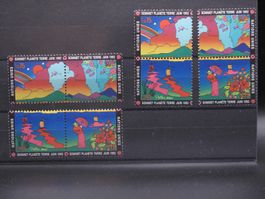 UN CH 1992 Umweltgipfel Rio De Janeiro im 2er**